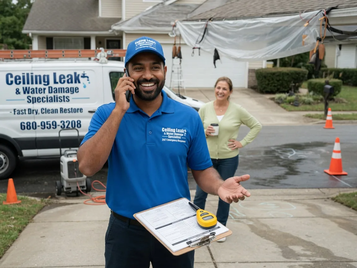 Ceiling Leak Cleanup Sayre, PA FAQs